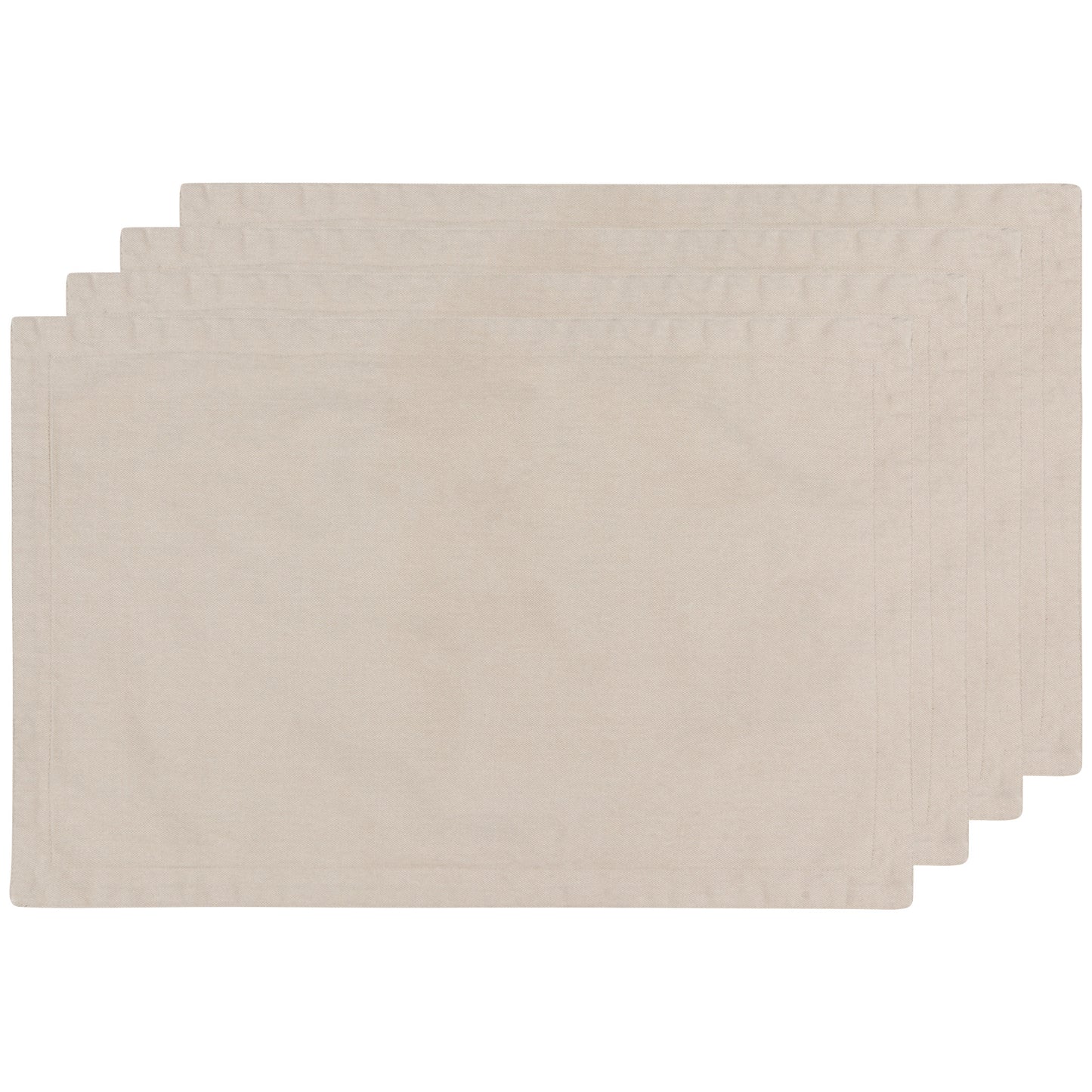 Dove Gray Stonewash Placemats Set of 4