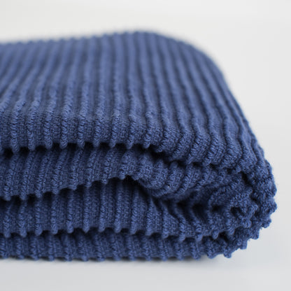 Ripple Indigo Dishtowel